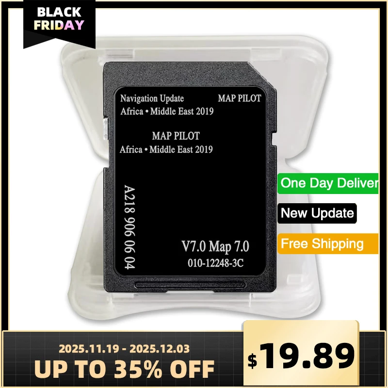 

SD Card for Mercedes GL/GLA/GLE/GLS-class Vehicle A2189060604 V7 2019 Maps Africa Middle East Sat Nav Upgrade GPS Navigation