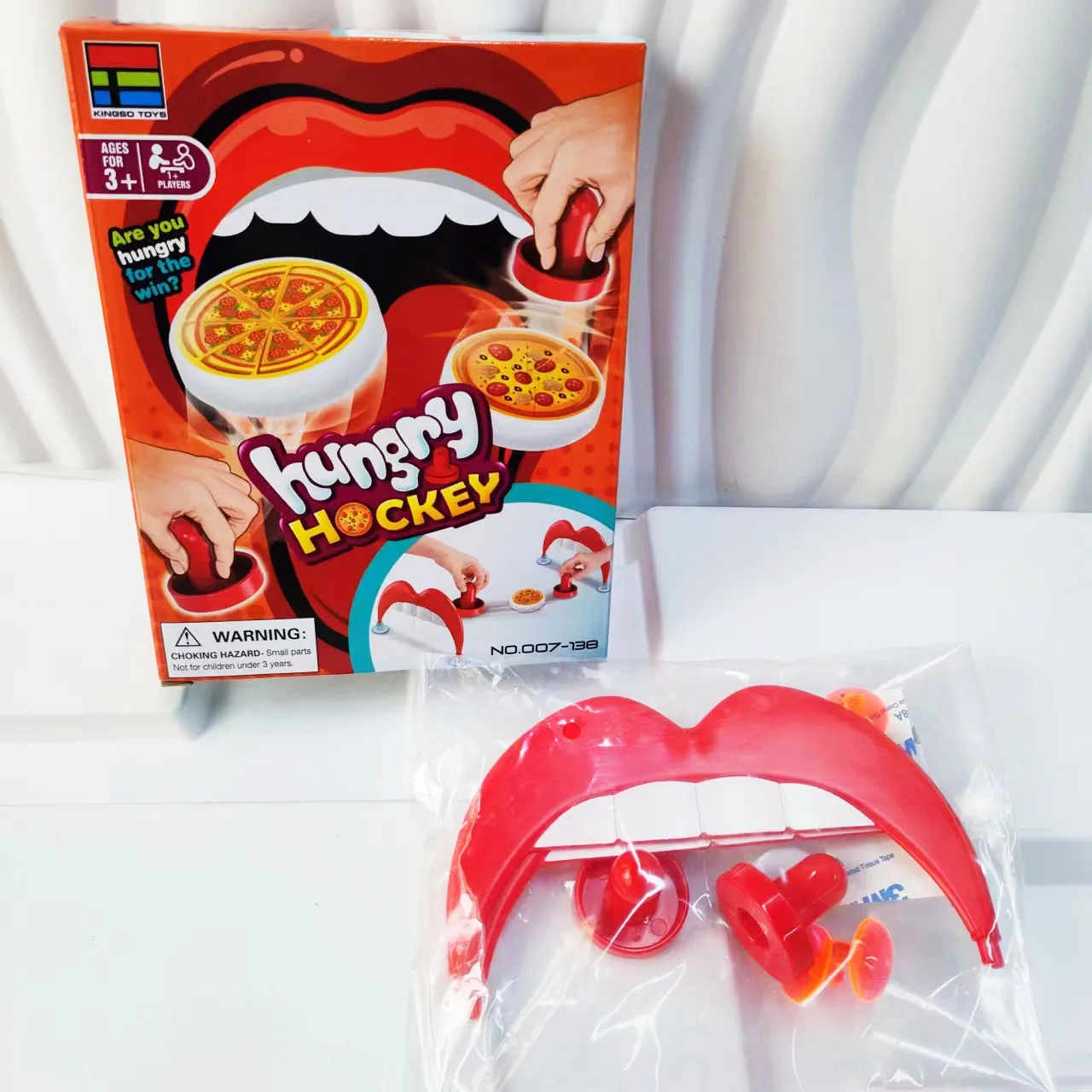 لعبة هوكي الجليد للبيتزا المكتبية، لعبة رقعة الشطرنج، لعبة تفاعلية بين الوالدين والطفل مناسبة للتجمعات العائلية وهدايا الحفلات