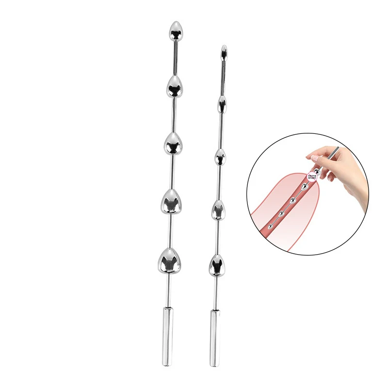 Stainless Steel Penis Plug Sounding,Urethal inserts Men,Urethral Dilation Catheter,Urethra Dilator,Sex Toys for Man Masturbation