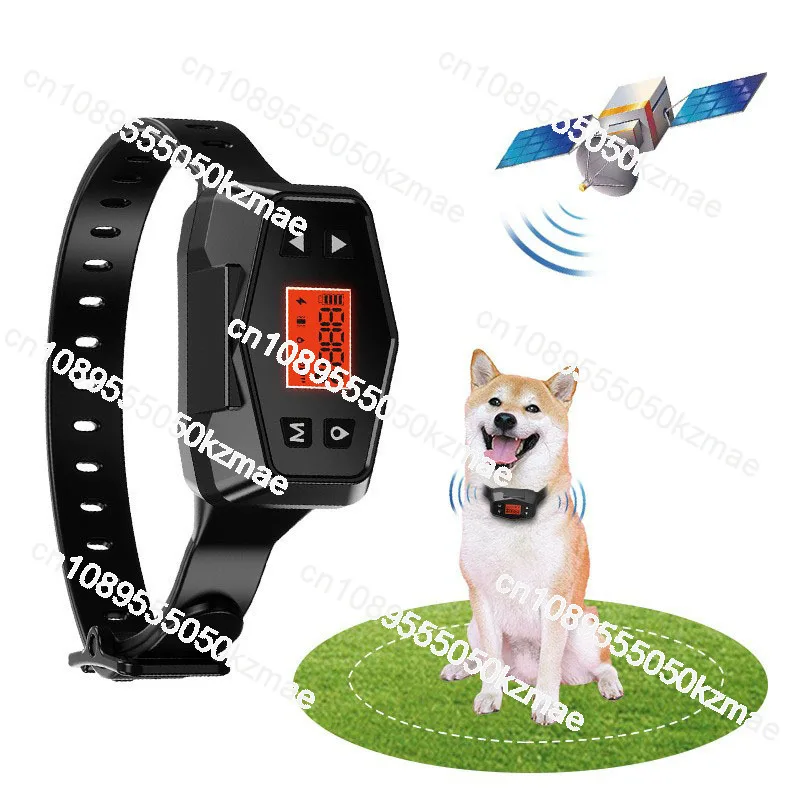 애완견 야외 훈련에 적합 스마트 GPS 포지셔닝 무선 전자 울타리, 시스템 훈련 목걸이