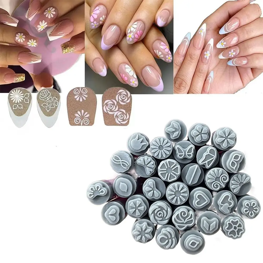 15/20/30 stücke Nail art Punktierung Pinsel Nail art Stempel Stift Set Maniküre Werkzeuge Blume Malerei Zeichnung Nagel dekoration Werkzeug