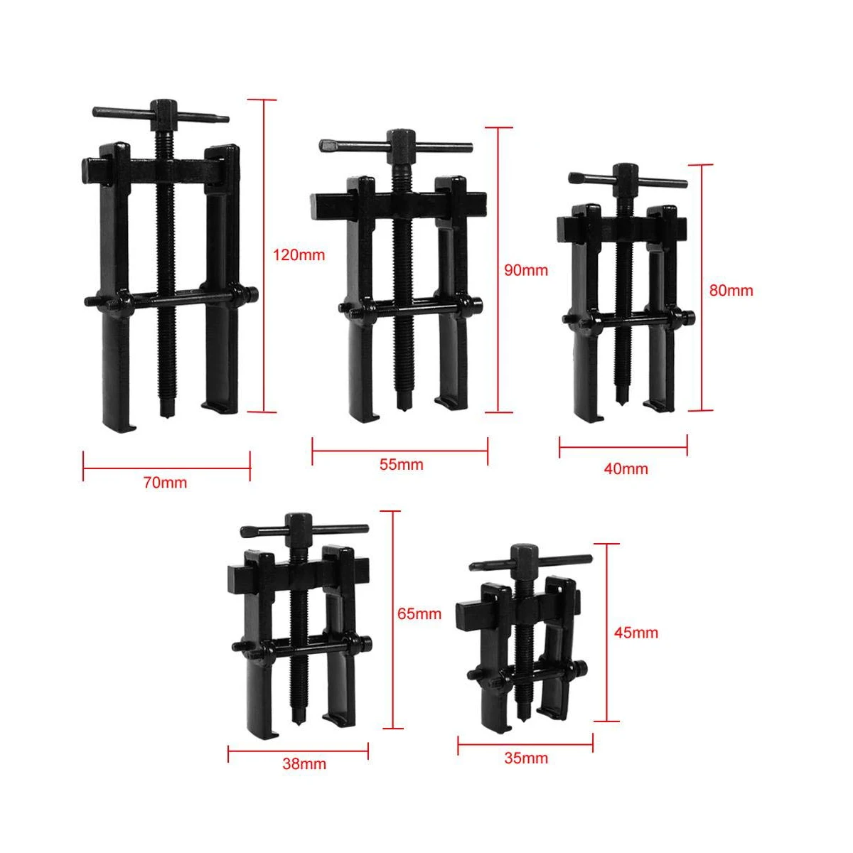 تحمل النازع مجتذب أدوات السيارات النازع يحسن المحامل الداخلية إزالة أداة إزالة قطع غيار السيارات الميكانيكية #5