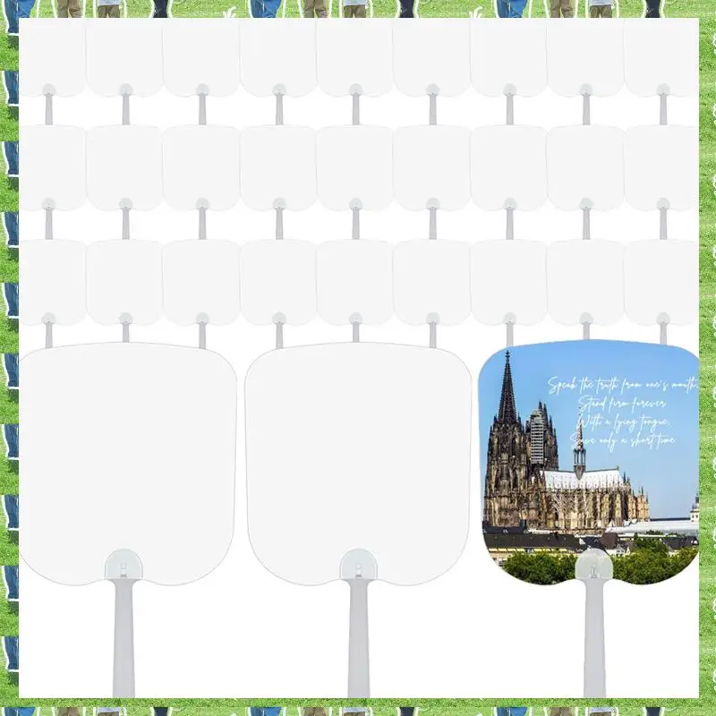 

Ручной набор FTS, пустые двухсторонние сублимационные весла для сублимационных весел, ручные веера своими руками для церковной свадьбы