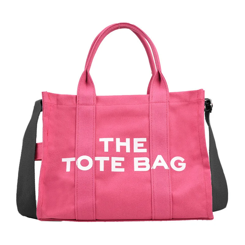 Bag Single Canvas Letter Shoulder Printed Large Capacity New Handbag For Woman Crossbody High-Quality Messenger Versatile Luxury