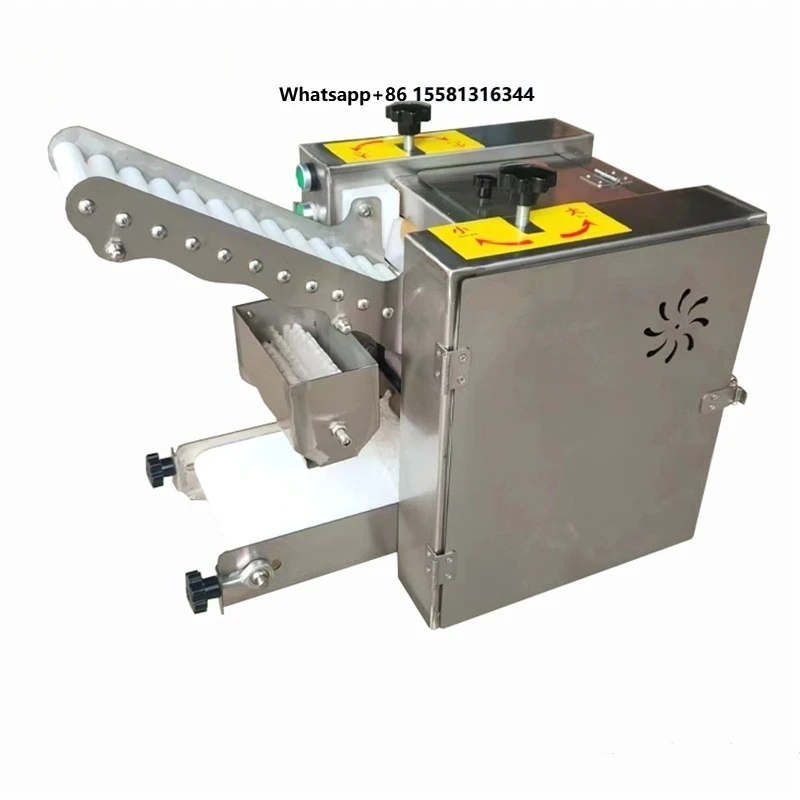 Small Commercial Wonton Dough Wrapper Machine Dumpling Gyoza  Maker Pressing Machine