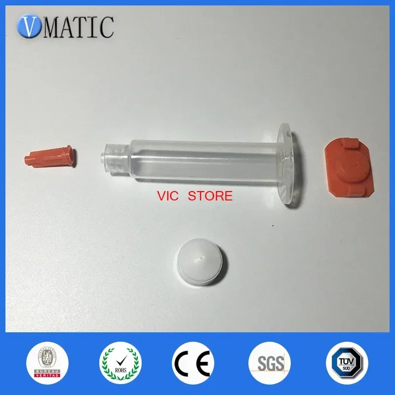 Free Shipping Glue Dispenser Us Style Syringes 10cc Fluid Adhesive Dispensing Cylinder 10ml Luer Lock Syringe x 500 Sets