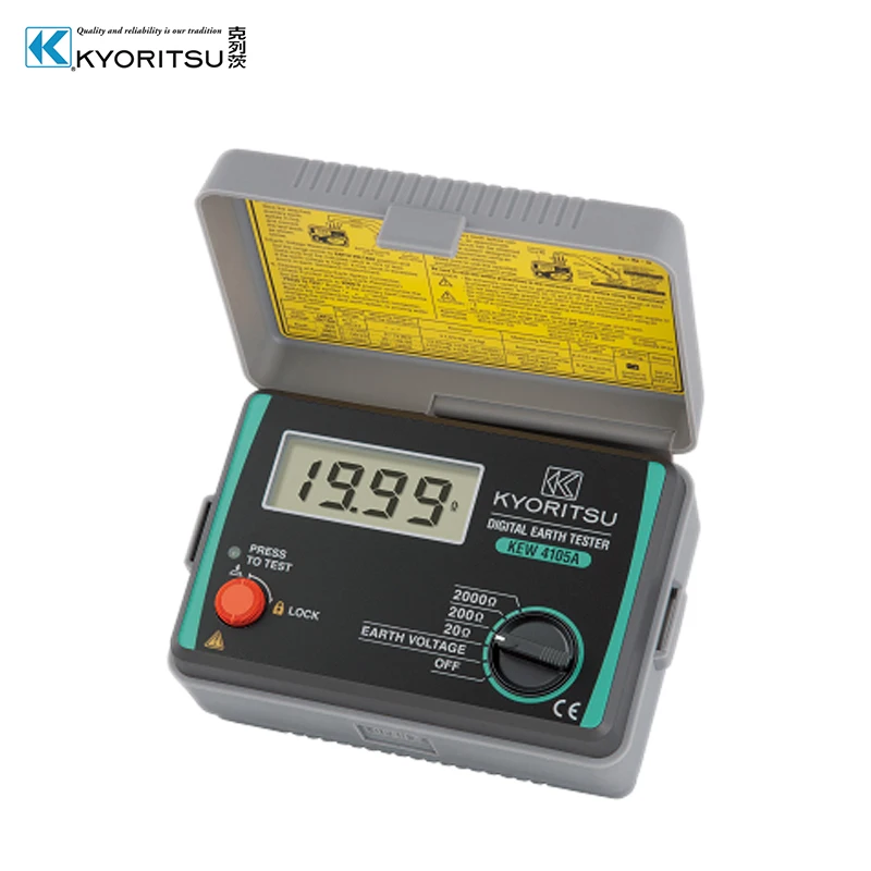 Kyoritsu 4105AH Digital Earth Resistance Tester KEW 4106 Earth Resistance & Resistivity Tester