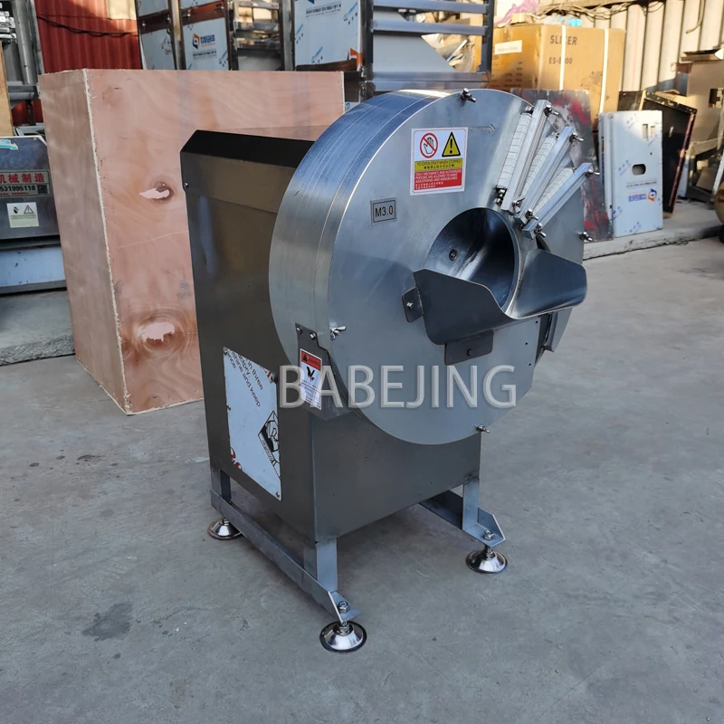 BABEJING Fully Automatic Vegetable Cutter Commercial Banana Slicer/Ginger Papaya Shredder