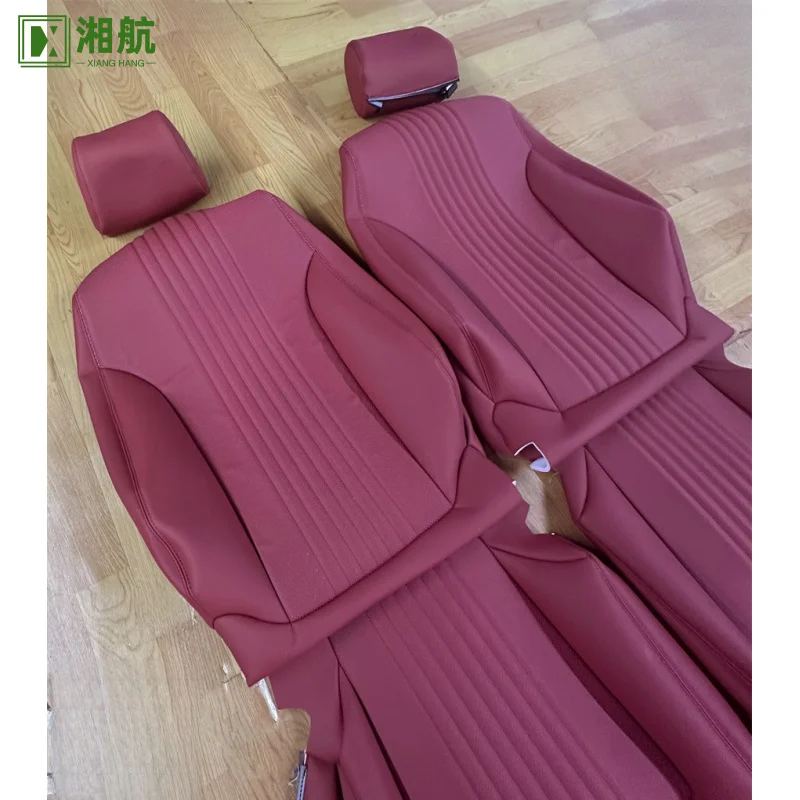 Suitablefor Bentley Dash Red Seat Covers Custom High-end Luxury Nappa Leather