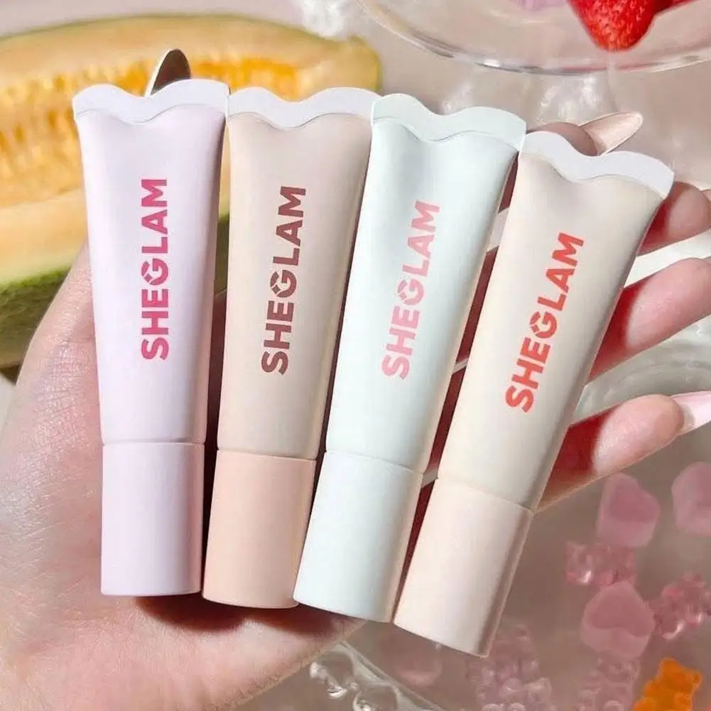 SHEGLAM Crystal Glaze Nawilżający Balsam do Ust Canoy Lane Cocoa Cookie Strawberry Milk Melon Pop Trwały Błyszczący Tint do Ust Beauty Lip