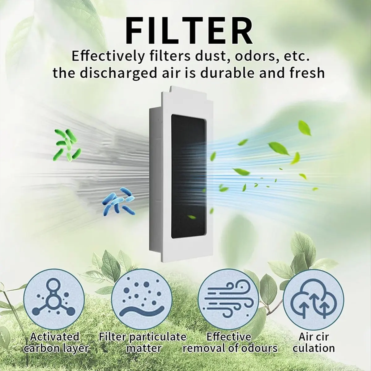 

(A61K) For ECOVACS T30S COMBO/T30S Pro Parts Kit Main Side Brush HEPA Filter Mop Rag Dust Bag Robot Vacuum Cleaner