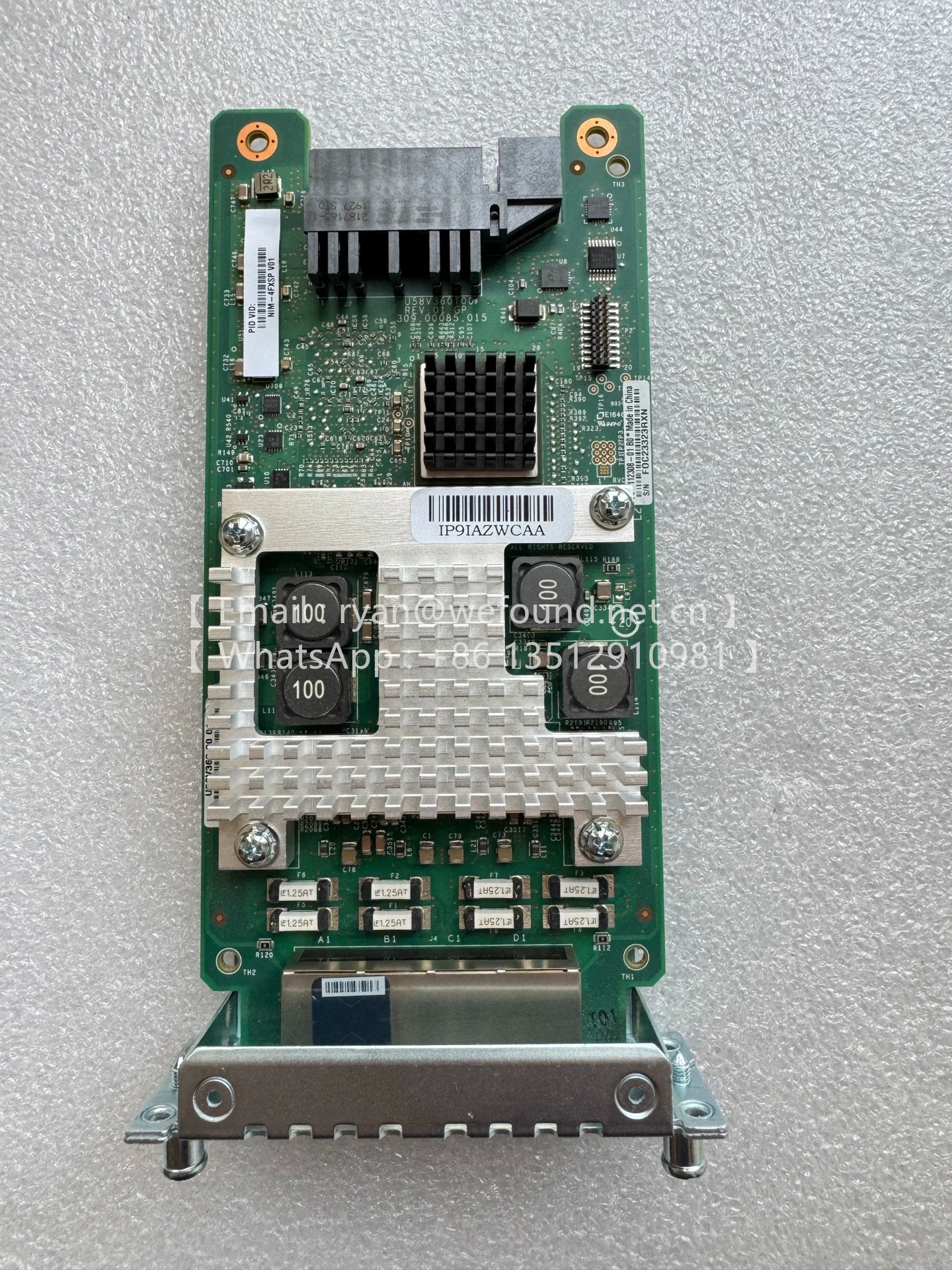 Módulo de interfaz de red de 4 puertos NIM-4FXSP