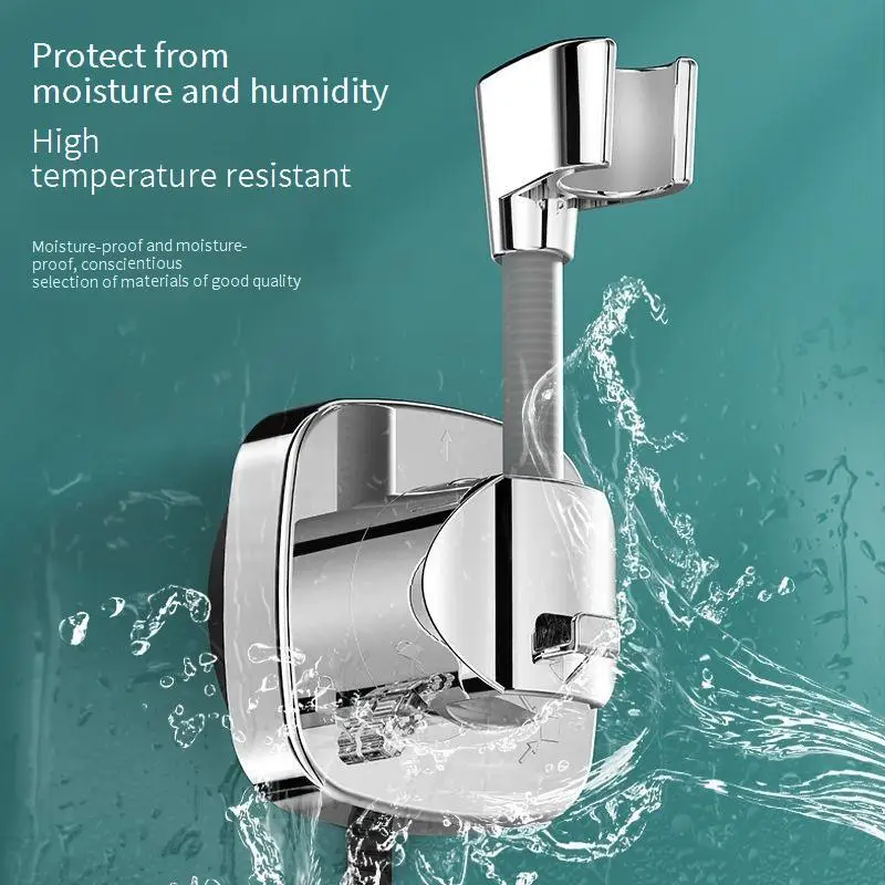Universal shower holder Suction cup movable adjustable perforation-free bathroom shower head fixed base