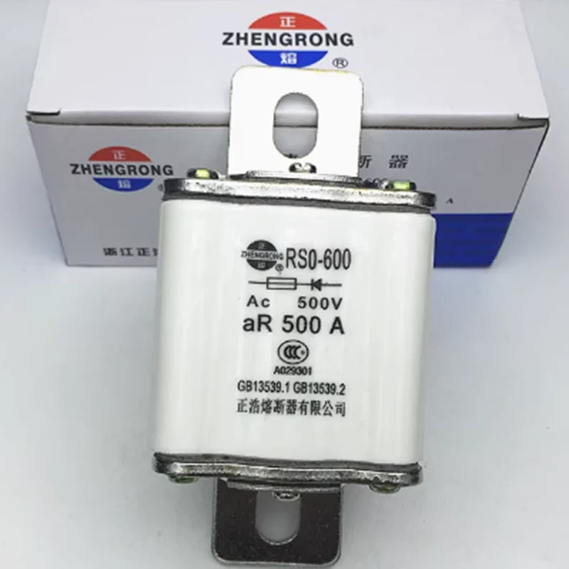 

Quick fuse RS0-600 RSO-600 aR 450A 500A 550A 600A AC 500V