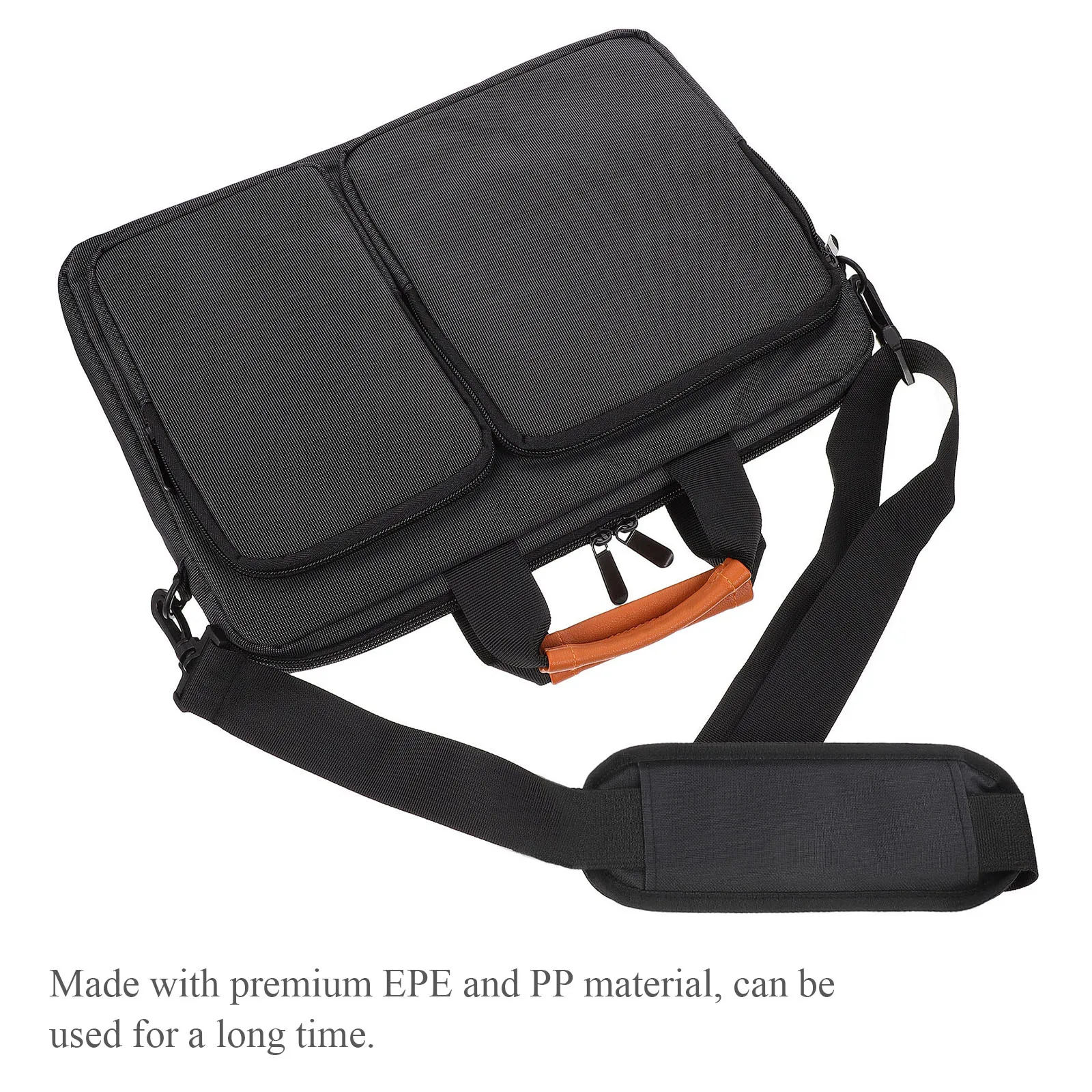 

Adjustable Padded Computer Shoulder Strap Replacement Black EPE Cushion Comfortable Durable for Camera Bags Luggage Tool Straps