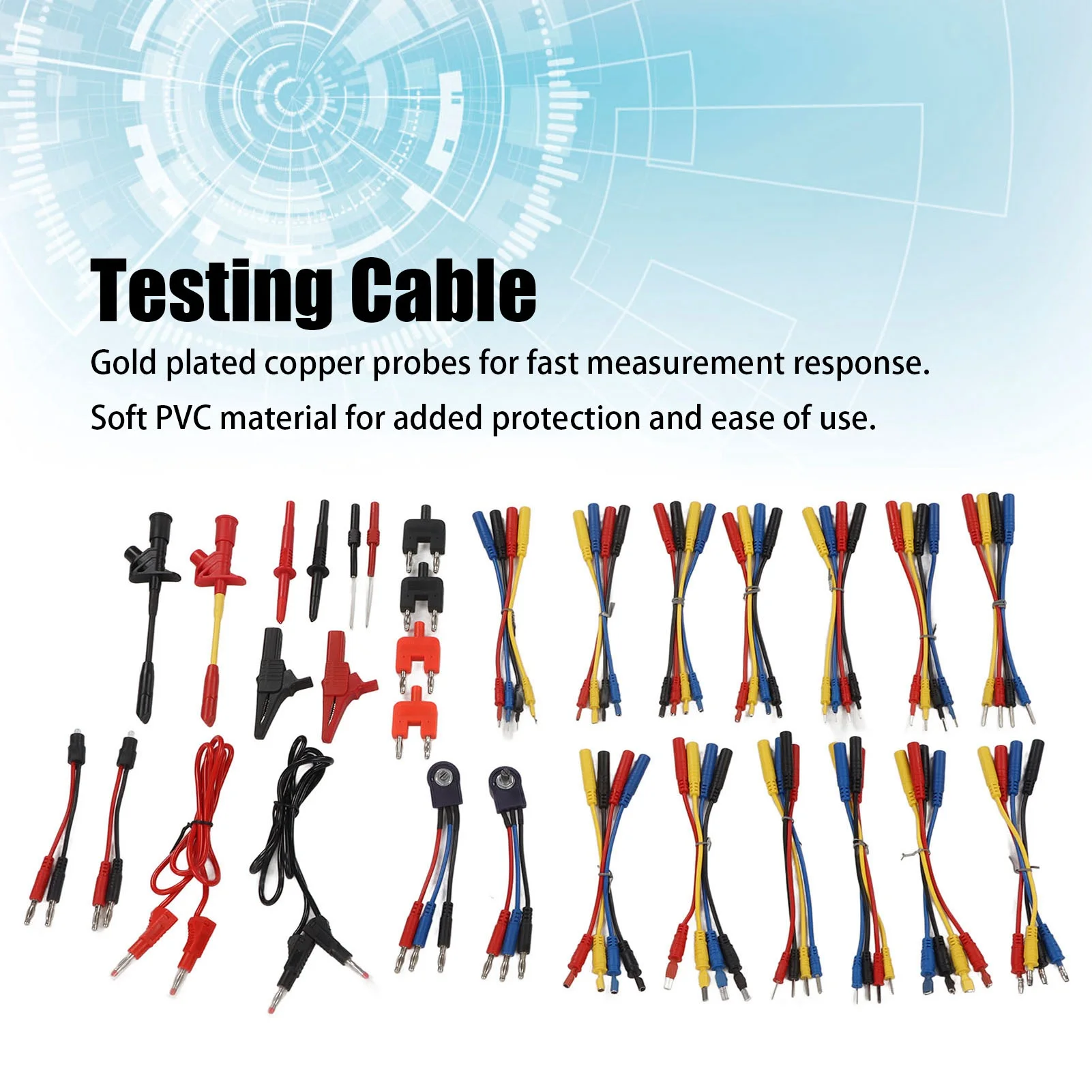 Multimeter Test  Electronic Testing Probe Accessory Set Kit for Repair Maintenance Test  Multimeter Test  Test Probe