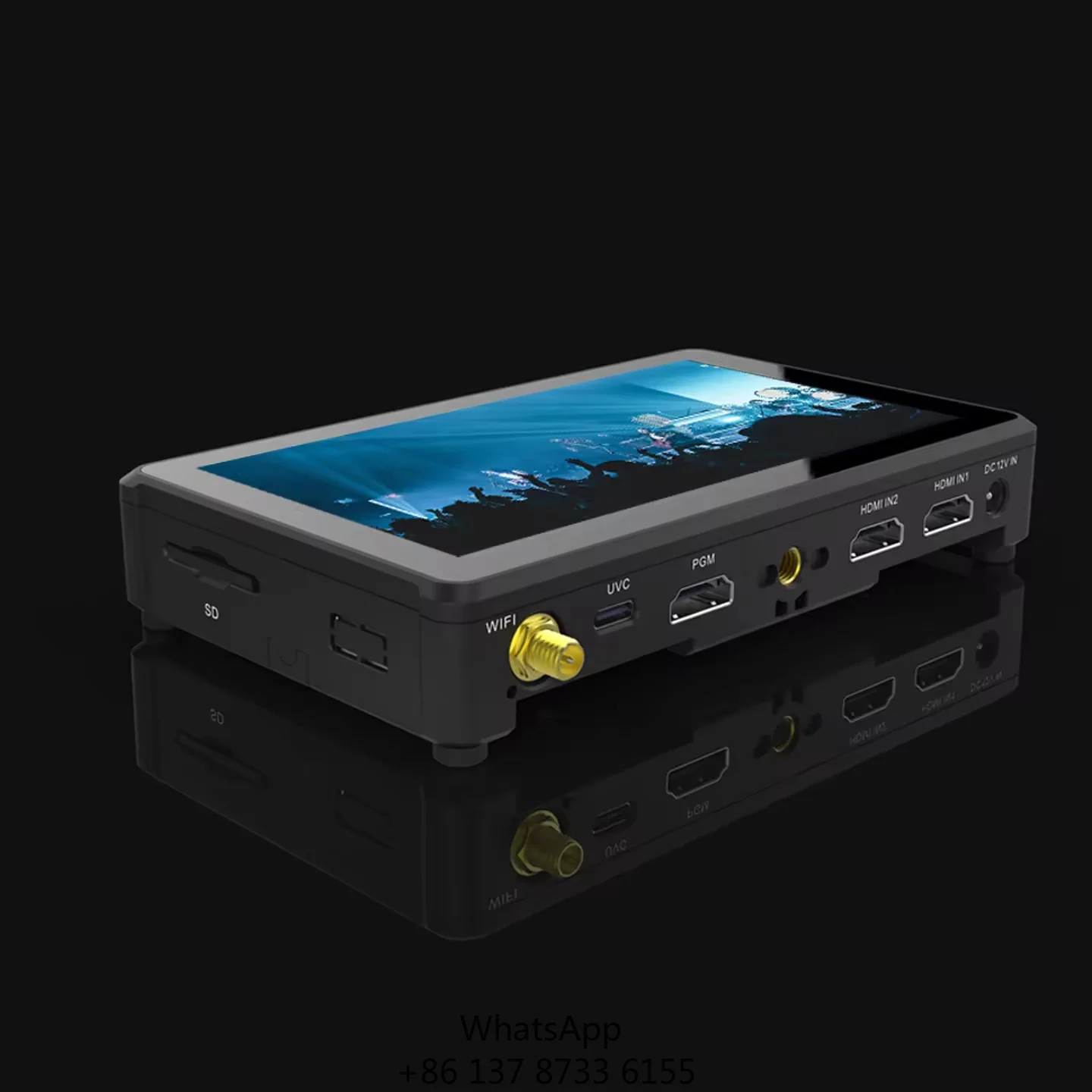 Movmagic X5 4K HD-MI Multi Video Switcher Touch Screen High Brightness Professional Camera With PIP Zoom