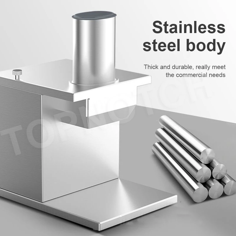 200 ワット果物野菜チョッパーダイシングカッターマシン Pleurotus Eryngii 大根玉ねぎスカッシュダイサー