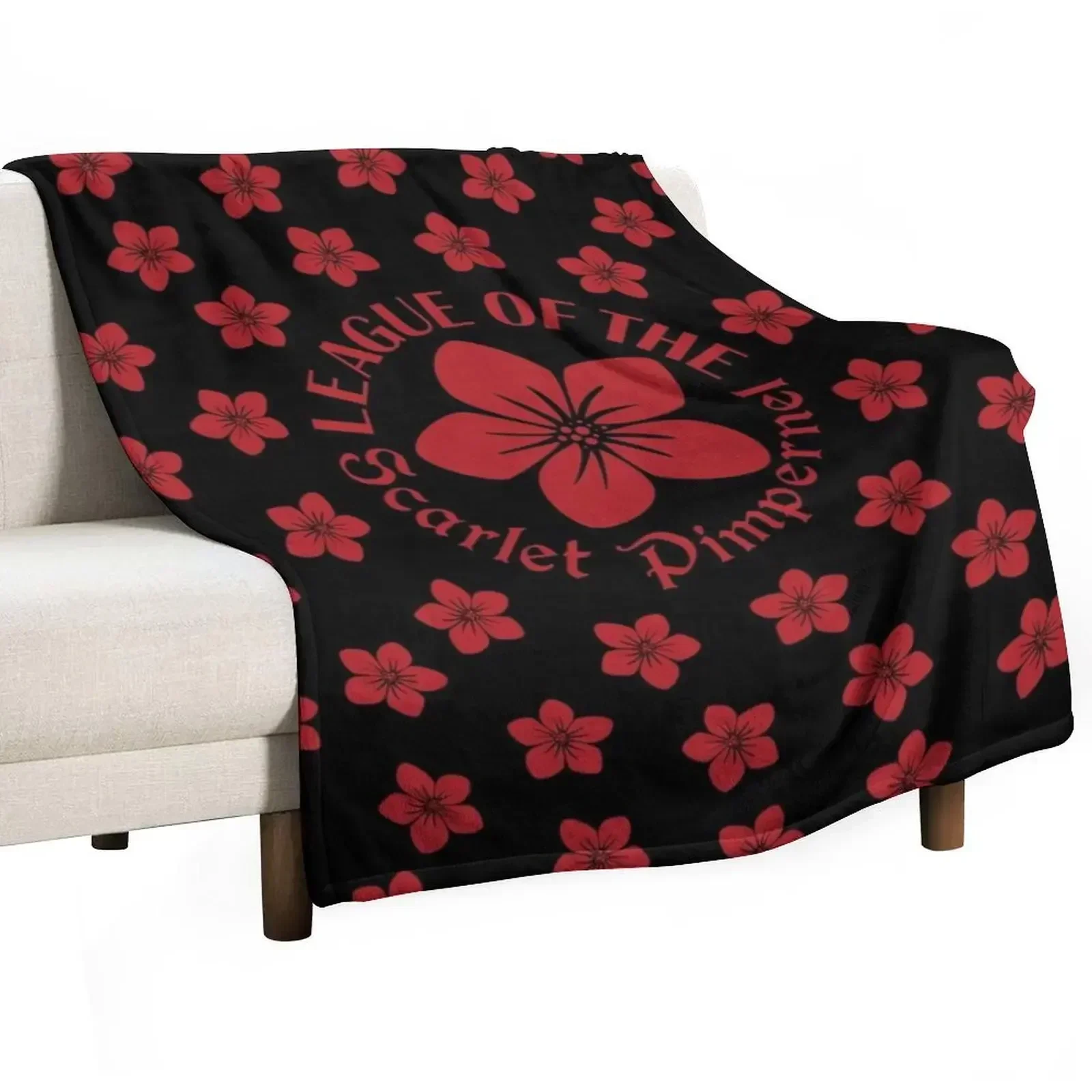 League of the Scarlet Pimpernel Throw Blanket Luxury Thicken Travel for babies Shaggy Blankets