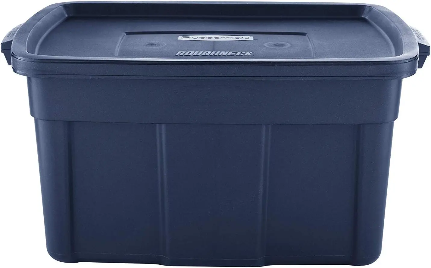 Storage Totes 31 Gal, Large Durable Stackable Storage Containers, Great for Clothing, Seasonal Décor, Sports Equipment, 6-Pack