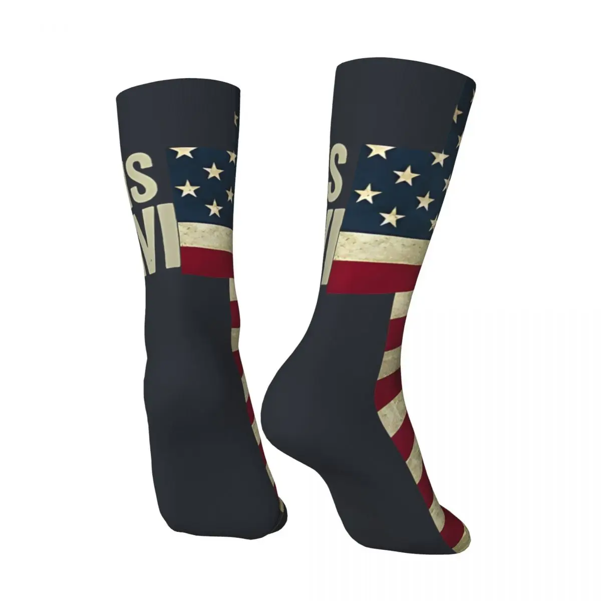 Funny Crazy compression My Savior Trump Is My President America Lover Sock for Men Vintage trump girl Pattern Printed Boys