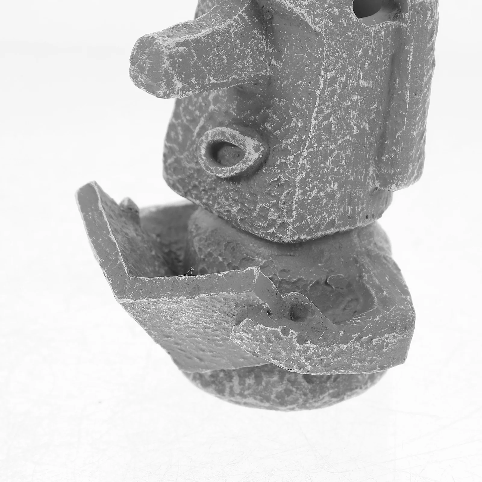 تمثال سطح المكتب حامل القلم الراتنج النظارات حامل حامل سطح المكتب القلم رمادي القارئ موي هدية ديكور #3