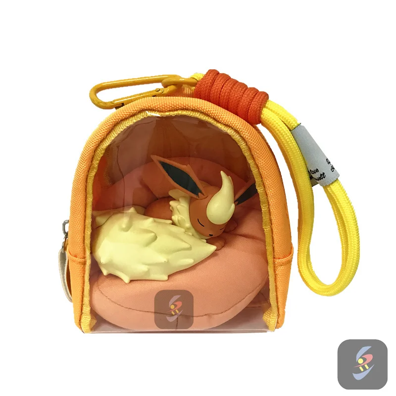 Pokemon Diy Bank Slaappositie Rugzak Hangend Ornament Fee Eevee Snorlax Jirachi Trendy Speelgoed Decoratie Collectible Gift