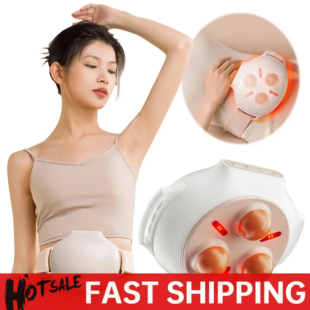 

Electric Abdominal Cellulite Massager 3 Level Wearable Cellulite Massager Multi-Function Lymphatic Drainage Massager for Women