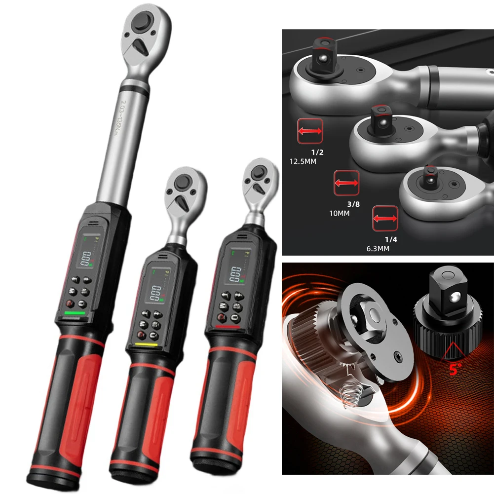 digital-torque-wrench-14-inch-38-12in-with-quick-release-ratchet-head-and-led-vibration-notification-10135-n-m