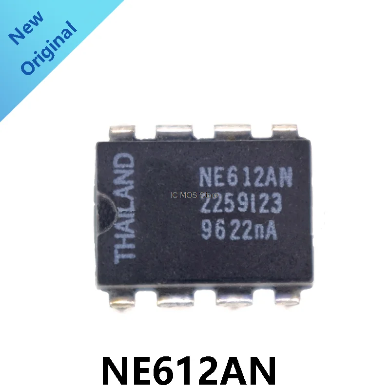 

10pcs/lot NE612AN SA612AN SA612A SA612 MIXER 500MHZ UP CONVRT DIP8 IC. In Stock