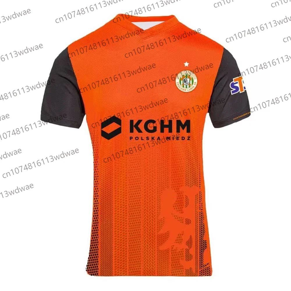 جيرسي كرة القدم البولندية بأكمام قصيرة للرجال سريع الجفاف، جيرسي زاكولبي لوبين كيت إصدار خاص لكرة القدم جيرسي