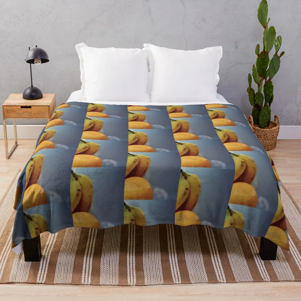 

Fruit Graphic Throw Blanket Shaggy Luxury Brand Blankets