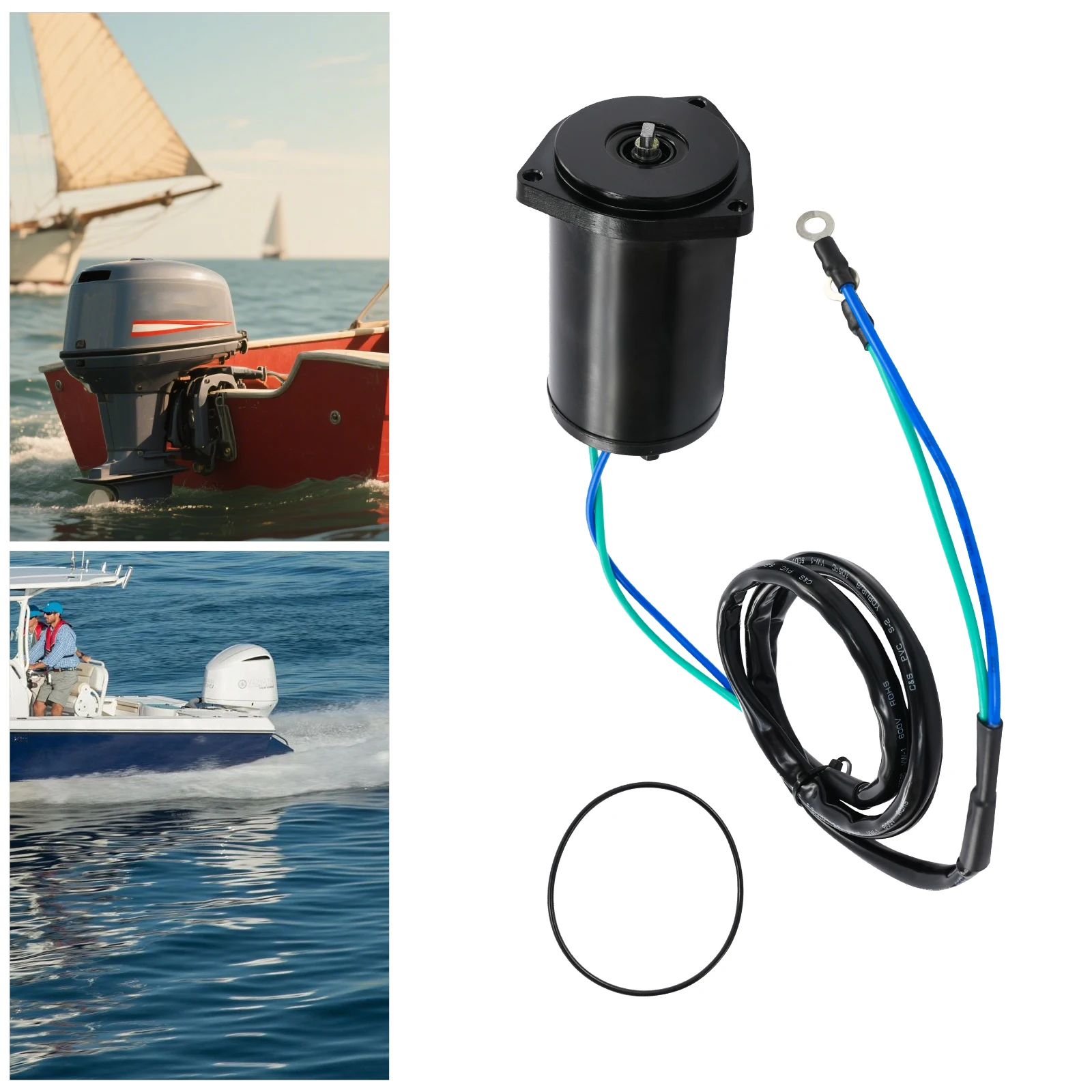 

Tilt & Trim Motor Replacement Tilt Trim Motor Outboard Tilt Trim Motor for Yamaha Outboard Lifting Motors