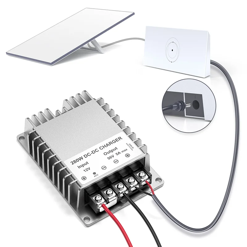 

B04B-New Router Power Booster Kit For Starlink Gen3 Router Power Booster Kit 280W DC-DC Charger Input 12V Output 56V 5A MAX
