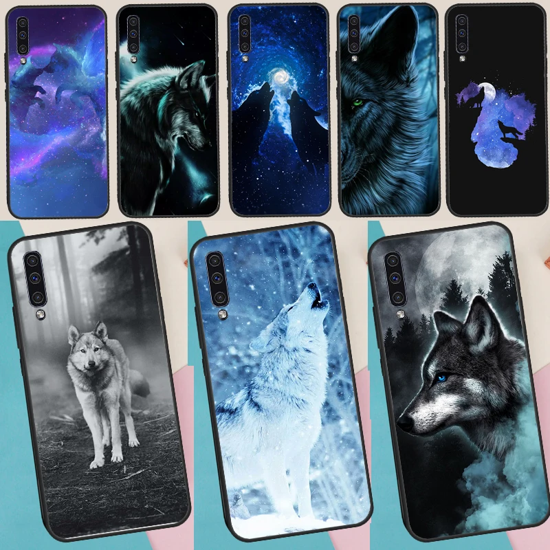 Wolf Wolves Case For Samsung Galaxy A16 A06 A17 A56 A36 A26 A13 A33 A53 A15 A35 A55 A34 A54 A12 A32 A52