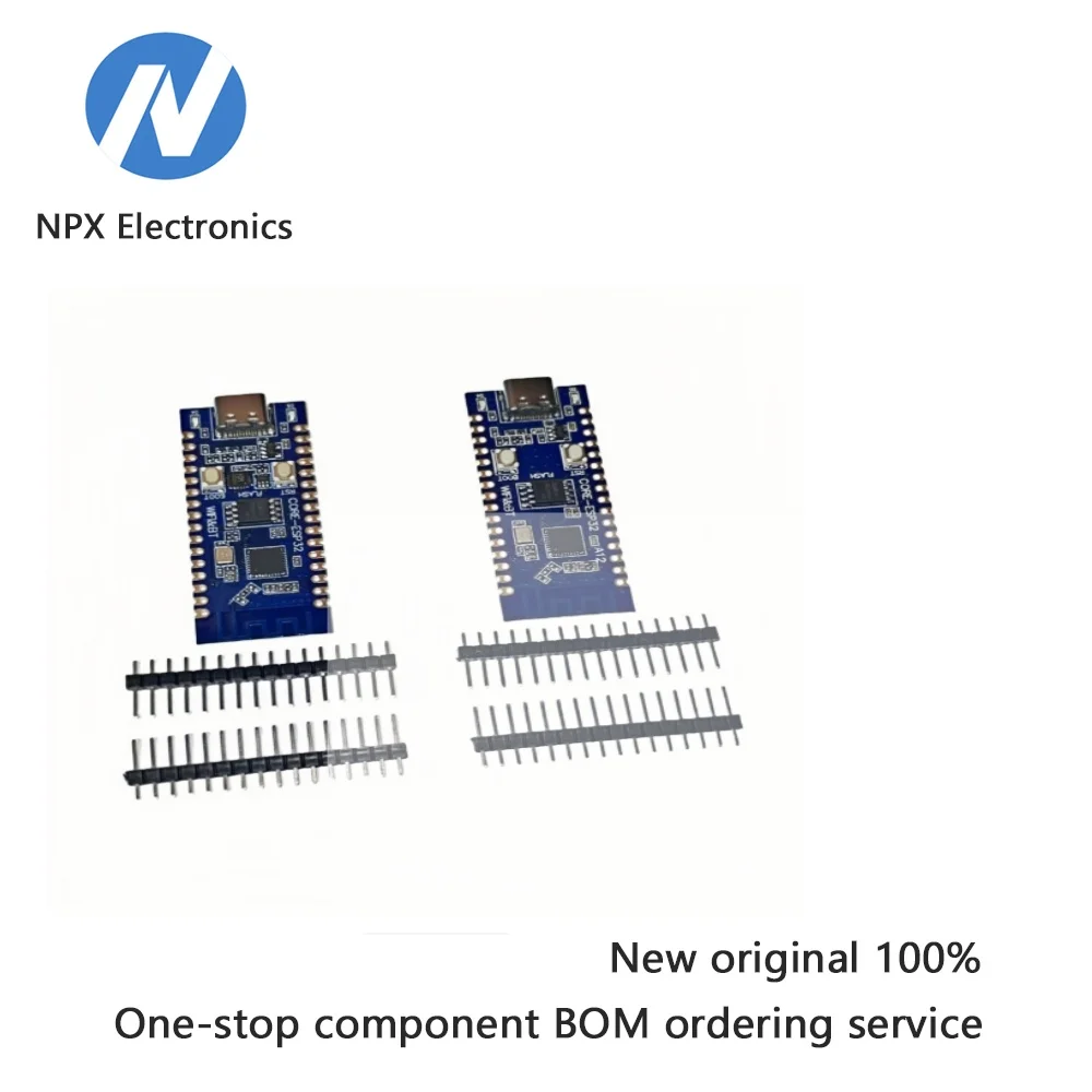 يتم استخدام اللوحة الأساسية للوحة التطوير ESP32-C3 للتحقق من وظائف رقاقة ESP32C3 2.4G WIFI Bluetooth