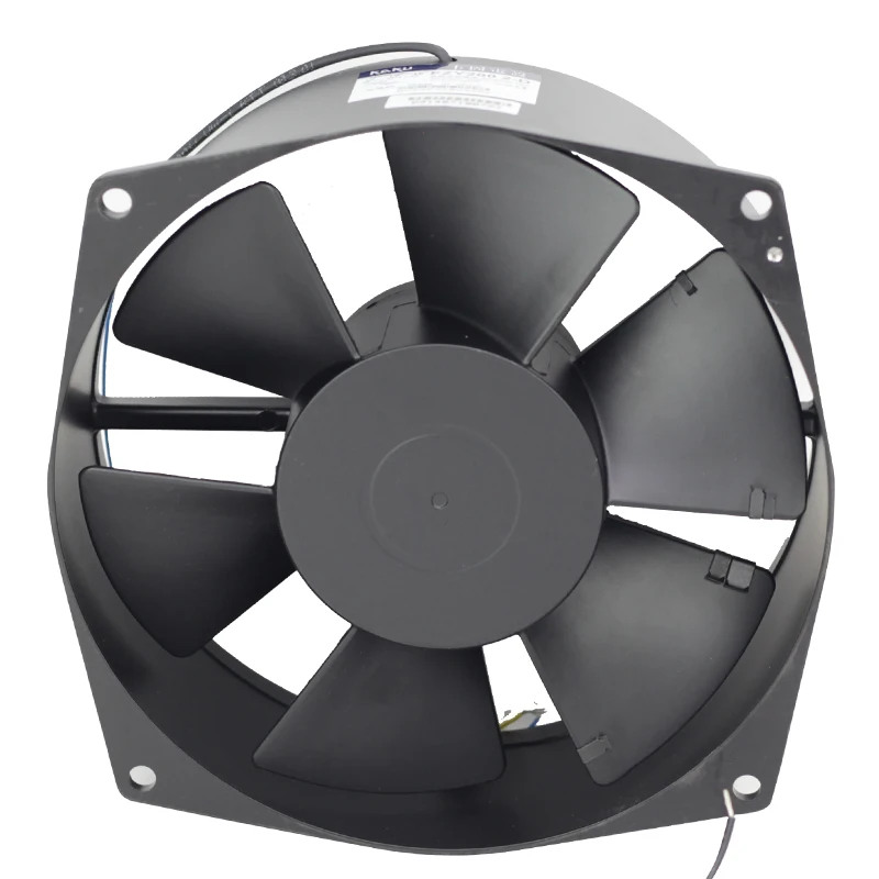 KAKU FZY200 2-D 220V 60W 0.27A 2700RPM 200mm Square Axial Flow Fan High Temperature Resistant Cabinet Cooling Fan