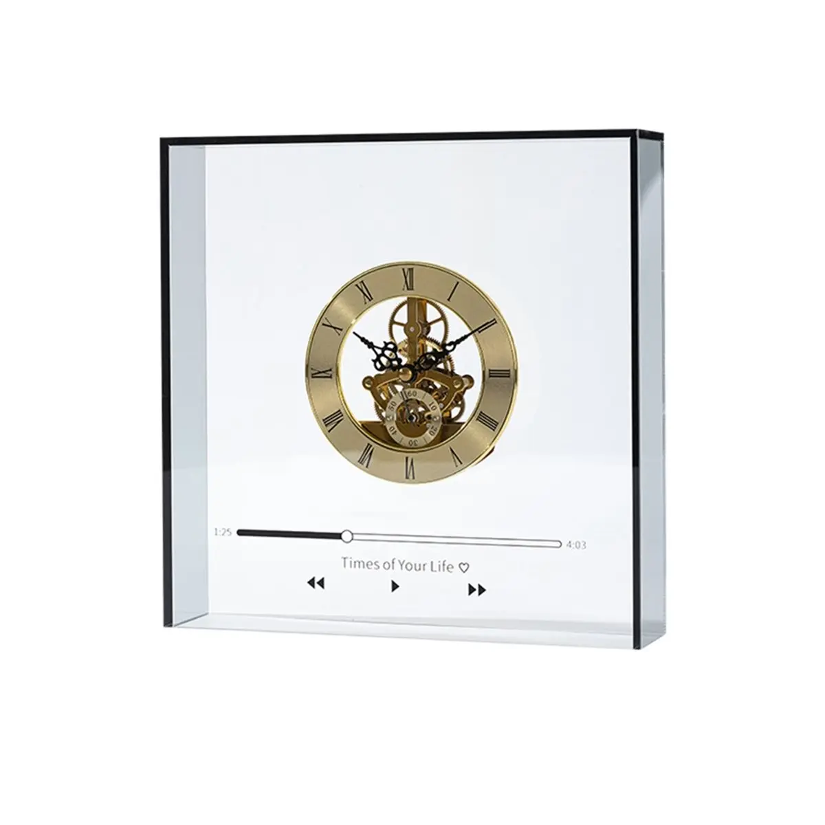2026 New Modern Table Clock Minimalist Elegant Aesthetics Desk Clock Stylish Watches Home Desktop Decorative Clocks Ornaments