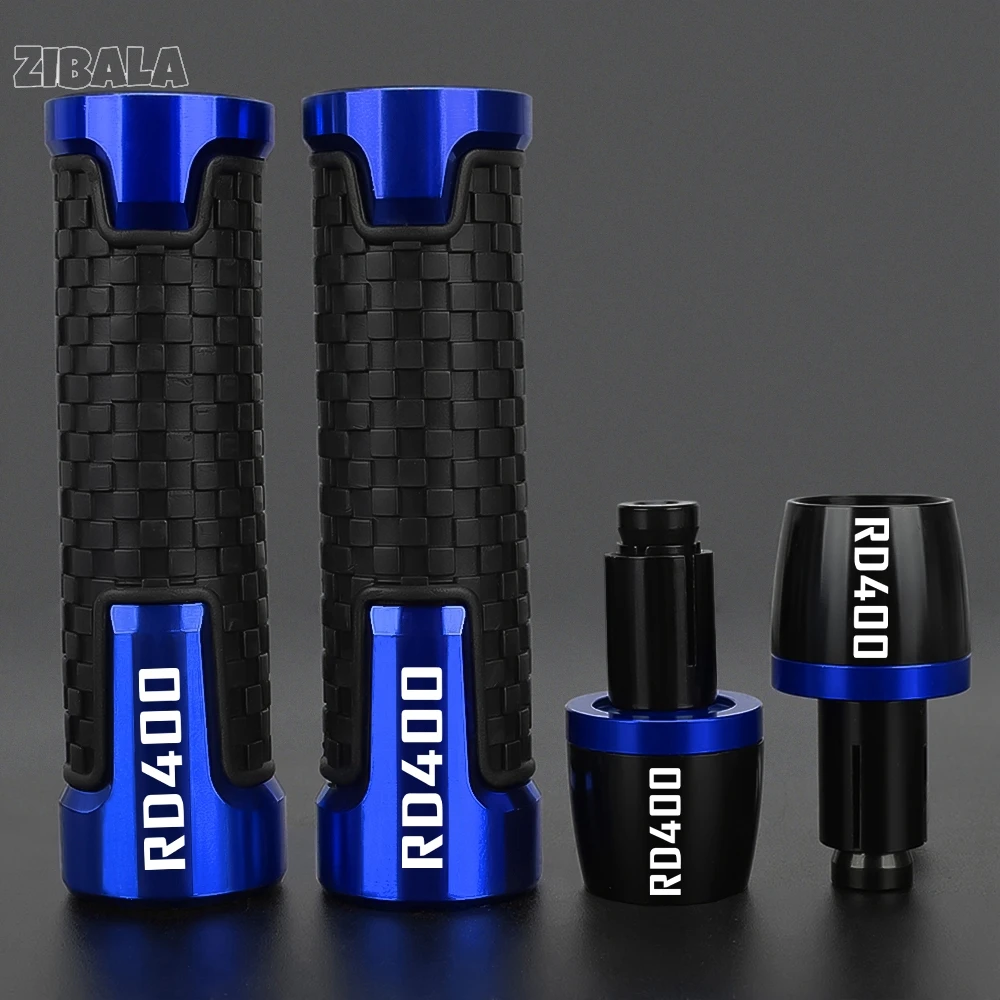 

For YAMAHA RD400 RD 400 RD400C/D/E/F 1976-1979 1978 Motorcycle 7/8'' 22MM Handle Bar End Hand Grip Handlebar ends Plug Cover