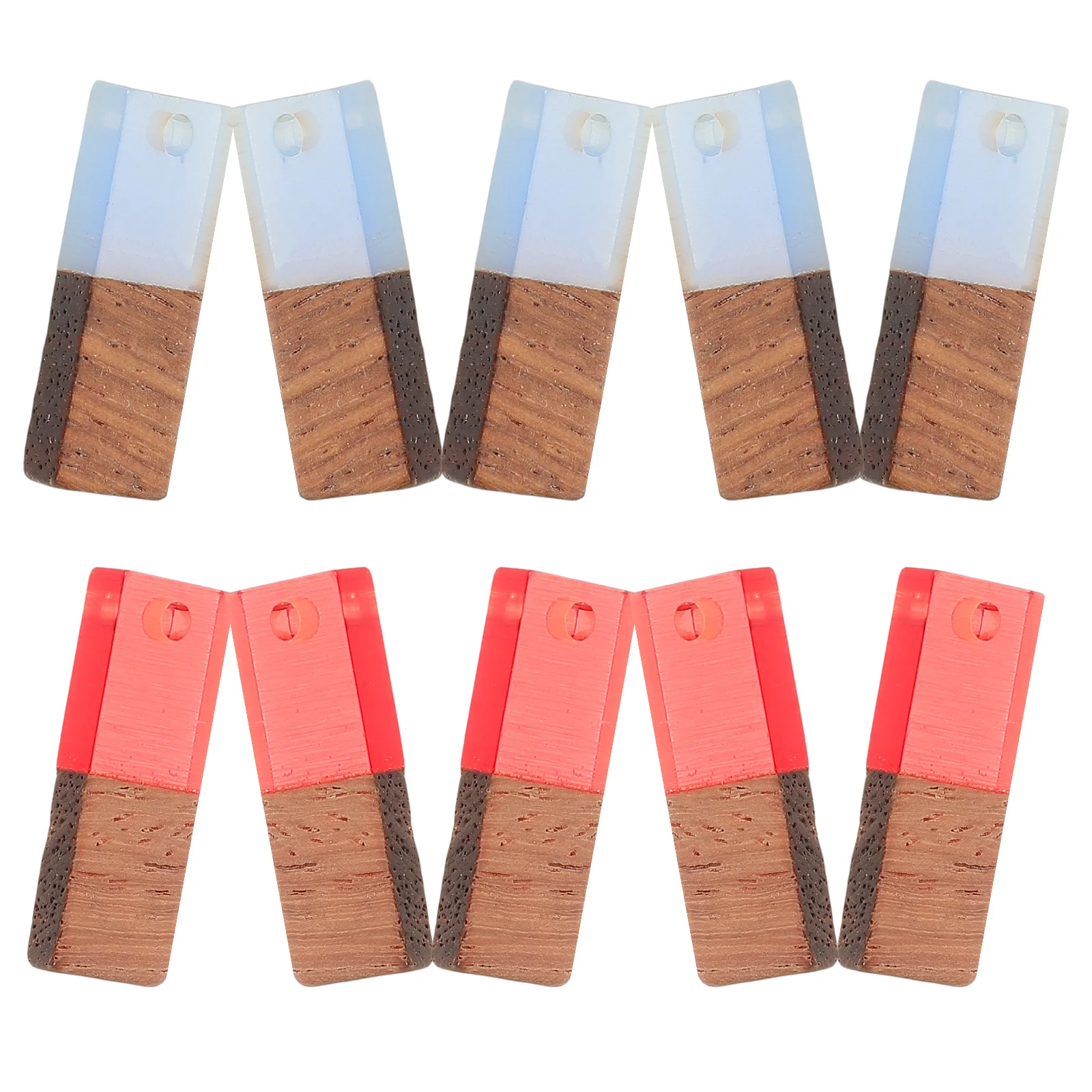 

10 Pcs Erring Necklace Pendant Craft Jewelry Making Supplies Charms for Bracelets