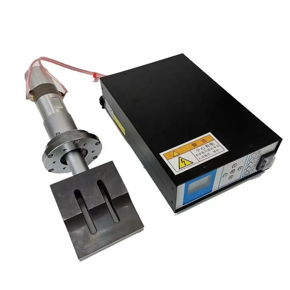 

20K Automatic Frequency Tracking Ultrasonic Generator Box Welding Machine Transducer