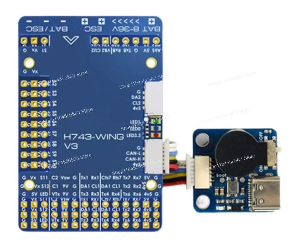 H743-WING V2 Upgrade V3 Dual Camera Input