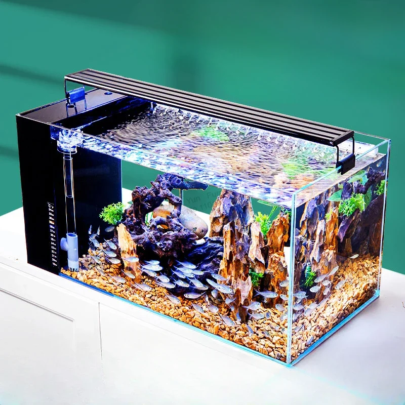 Aquatic Plant Cobble Fish Tank Filtration Landscaping Aquatic Pet Supplies Ecology Nordic Fish Tankglass Aquarium Pour Aquarium