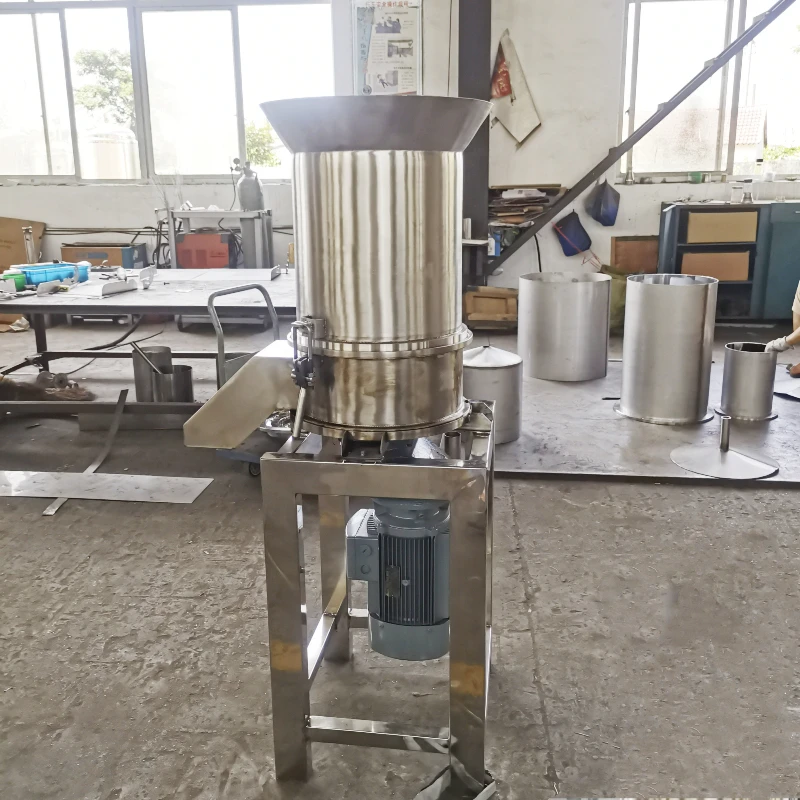 Easy to clean fruit crusher vegetable processing equipment