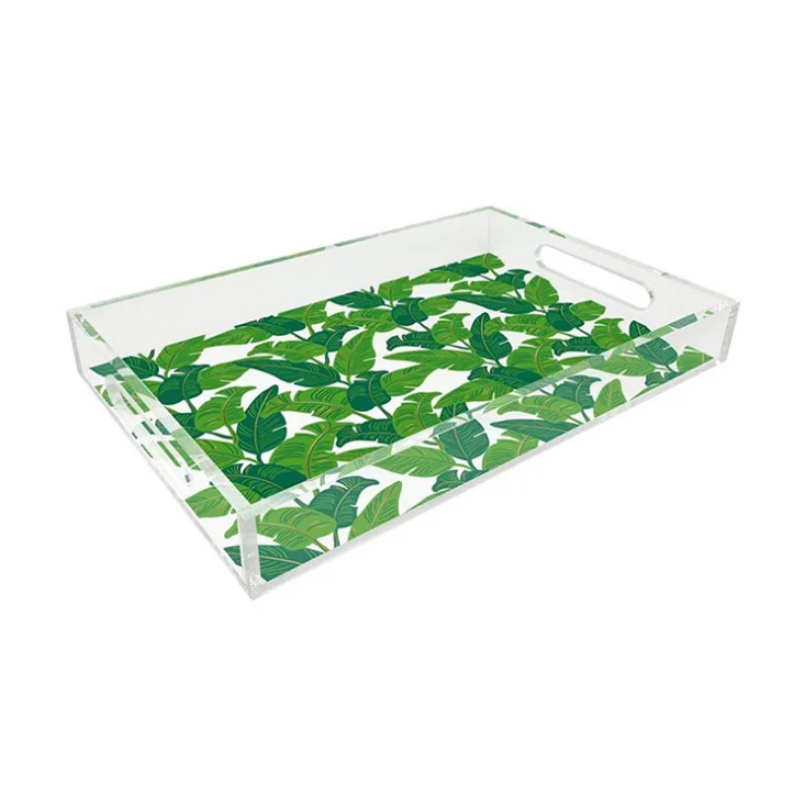 Factory manufacturer acrylic service tray hotel tray