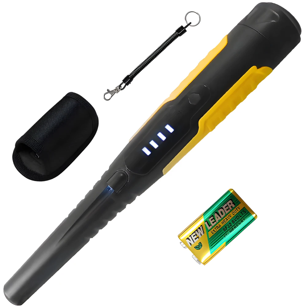 New Metal Detector High Precision Handheld Locator Pole Outdoor Detector Waterproof Underground Treasure Hunting Metal Detector