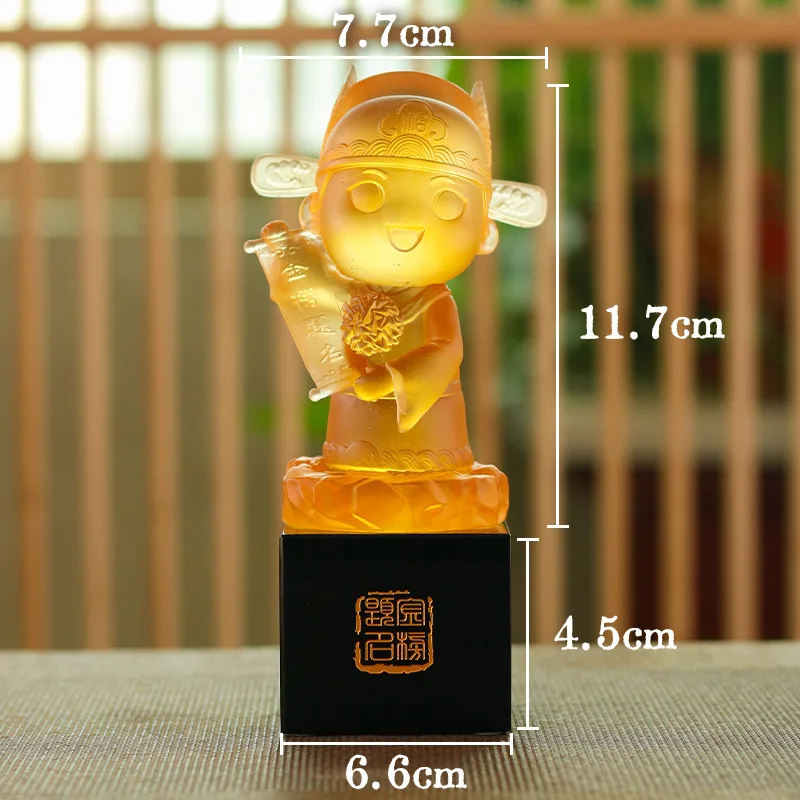 Figurine décorative Liuli Culturelle et Créative, motif Cinq Fils qui passent la liste d'or, cadeau pour les meilleurs élèves de l'examen d'entrée à l'université, destiné aux camarades de classe
