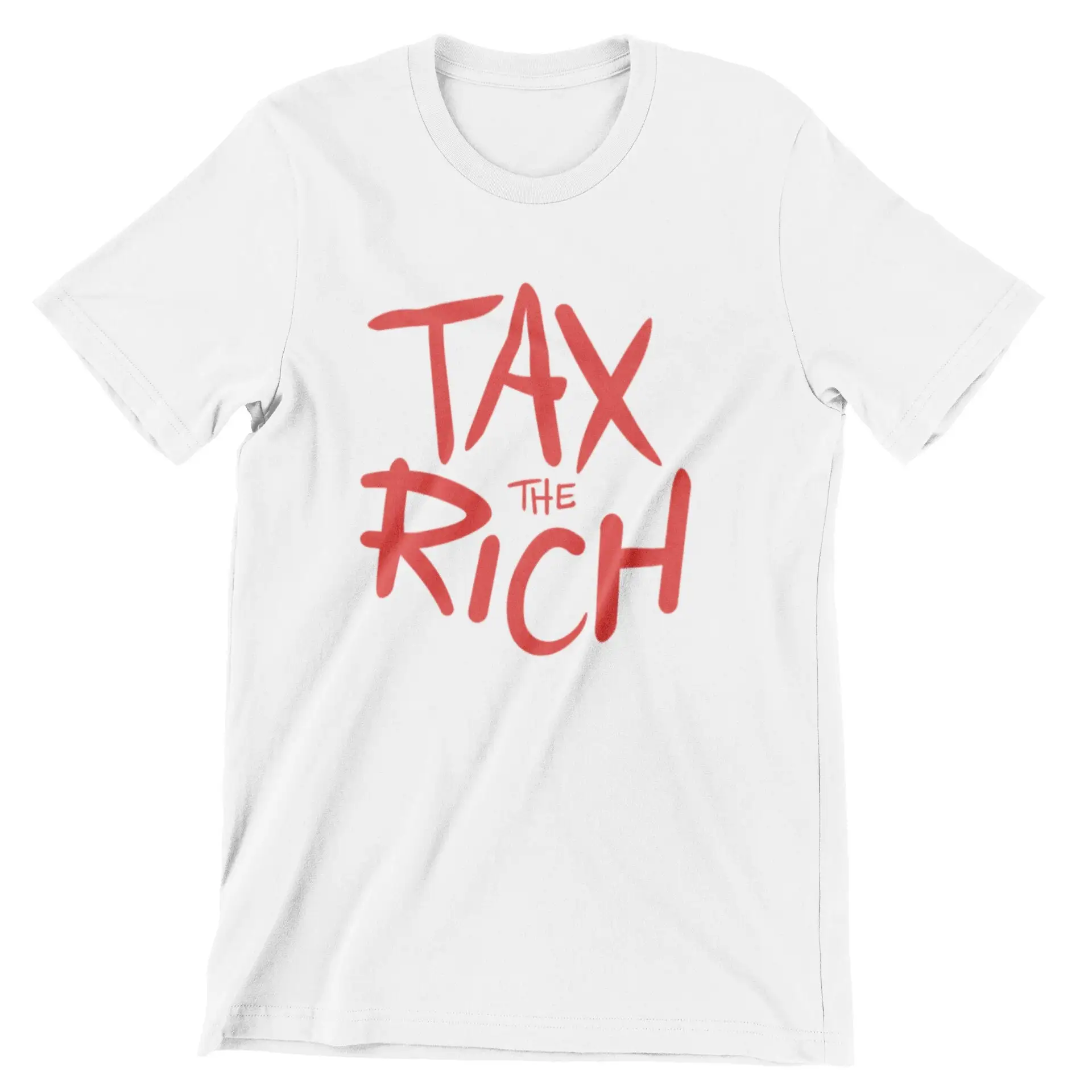 Impuesto la rica protesta camiseta