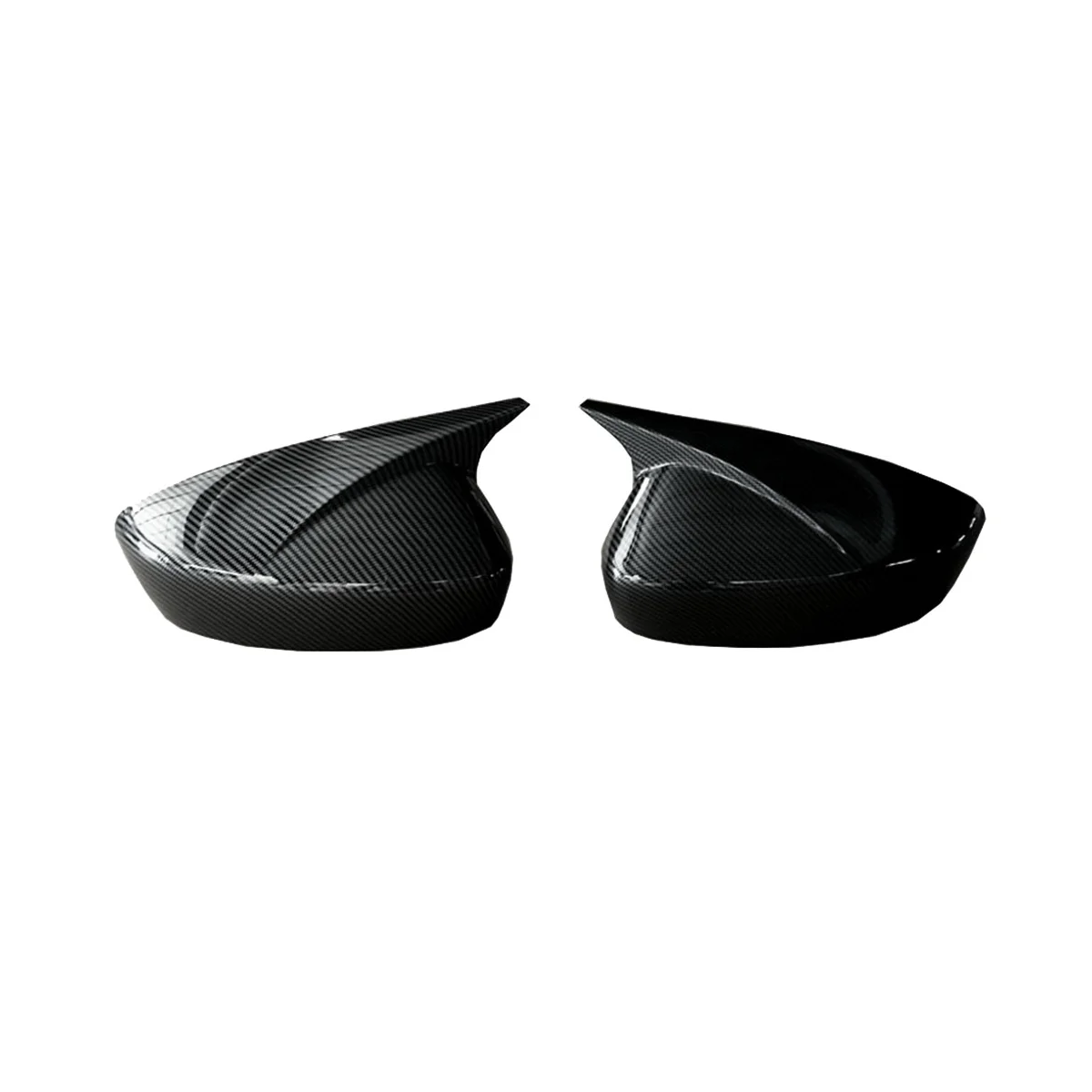 Side Wing Rearview Mirror Caps for Mazda 6 Atenza 20-23 Carbon Fiber