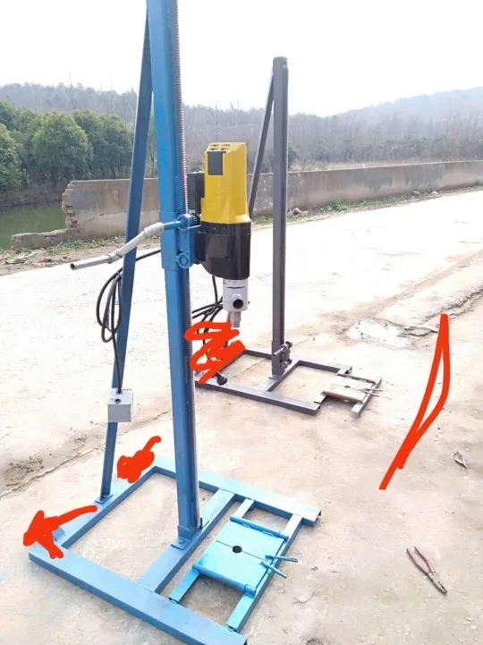 2025Latest Hand Shelf Small Caliber Electric Drilling Rig Price Water Well Drilling Machine for Sale